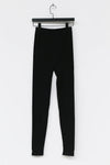 BASERANGE Fine Cotton Leggings SEOLLE Black